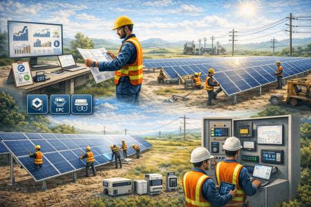 GES (Güneş Enerji Santrali) Kurulum Süreci: Proje–EPC–Devreye Alma