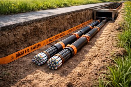 Yeraltı – Havai OPGW / F.O. Kablolama